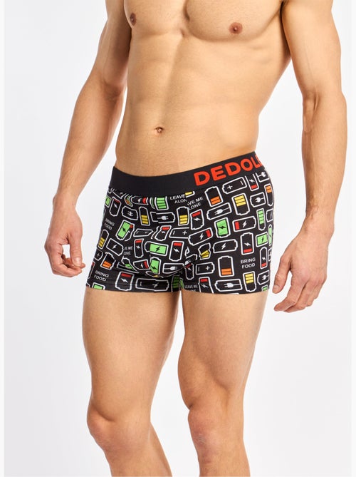 Boxer Court Homme Recharge de Batteries - Kiabi Boxer Court Homme Recharge de Batteries - Kiabi