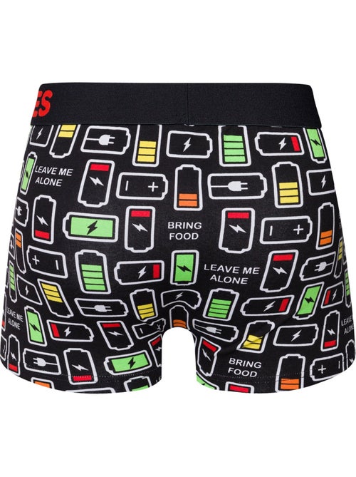 Boxer Court Homme Recharge de Batteries - Kiabi Boxer Court Homme Recharge de Batteries - Kiabi
