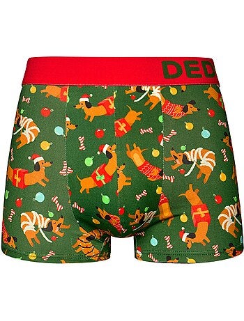 Boxer Court Homme Teckel et Cadeaux