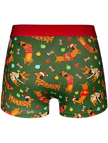 Boxer Court Homme Teckel et Cadeaux