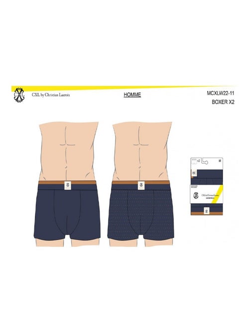 Boxer CXL By LACROIX X2 - Pack de 2 - Kiabi