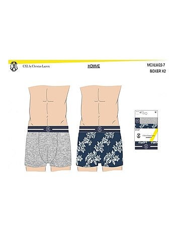 Boxer CXL By LACROIX X2 - Pack de 2