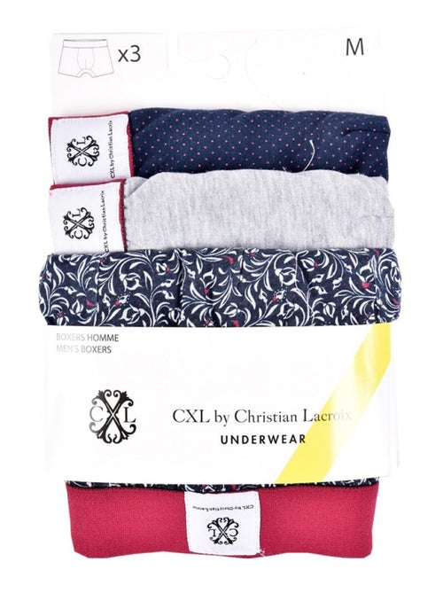 Boxer CXL By LACROIX X3 - Pack de 3 - Kiabi