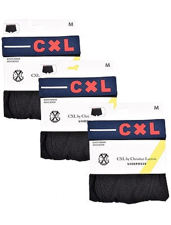 Boxer CXL By LACROIX X3 - Pack de 3