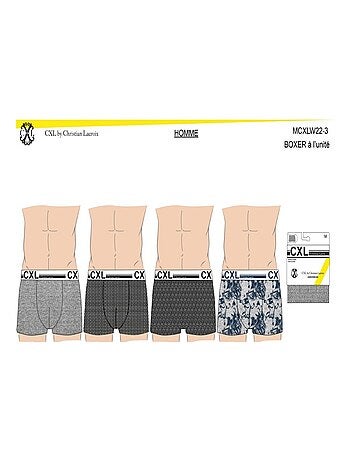 Boxer CXL By LACROIX - Pack de 3