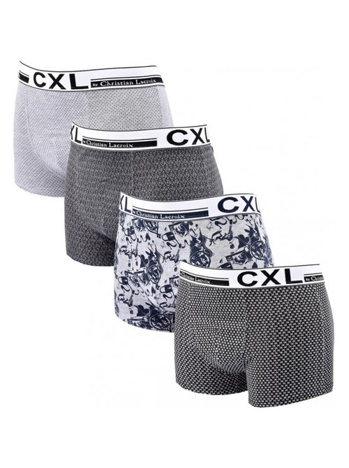 Boxer CXL By LACROIX X4 - Pack de 4 - Kiabi