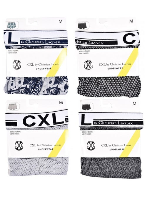 Boxer CXL By LACROIX X4 - Pack de 4 - Kiabi