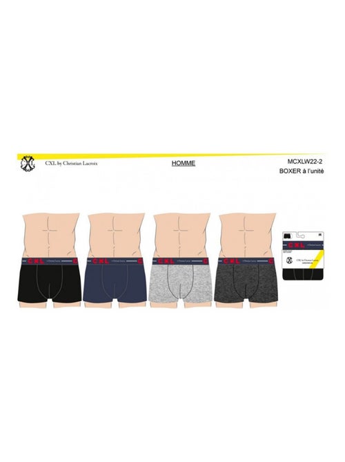 Boxer CXL By LACROIX X4 - Pack de 4 - Kiabi