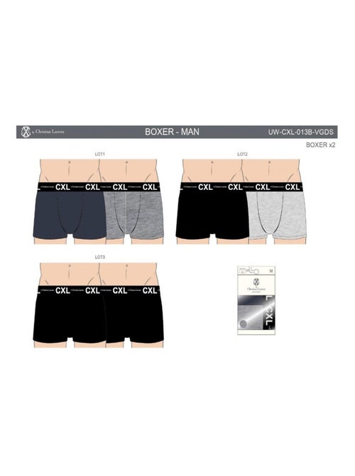Boxer CXL By LACROIX X6 - Pack de 6 - Kiabi