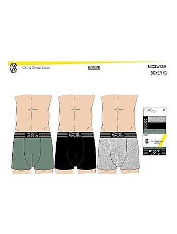 Boxer CXL By LACROIX X6 - Pack de 6
