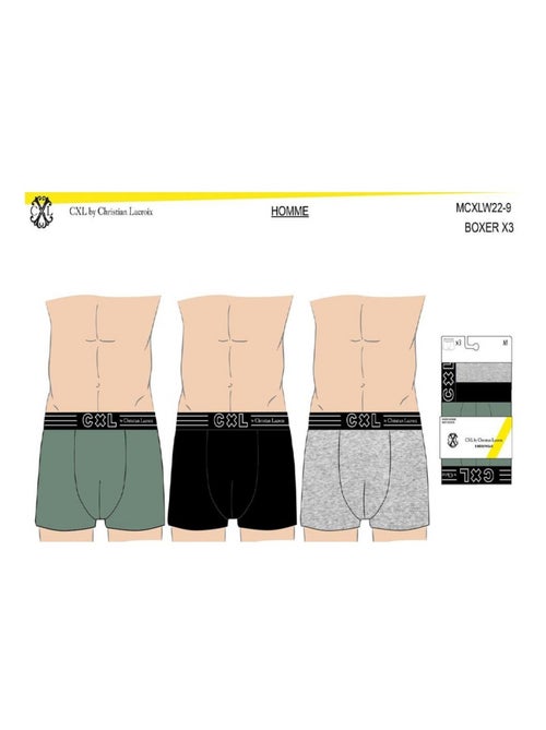 Boxer CXL By LACROIX X6 - Pack de 6 - Kiabi