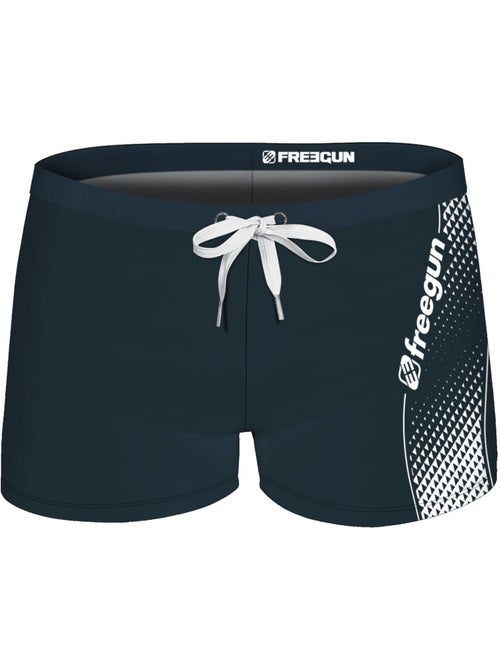 Boxer de bain homme imprimé et uni bleu freegun - Kiabi Boxer de bain homme imprimé et uni bleu freegun - Kiabi