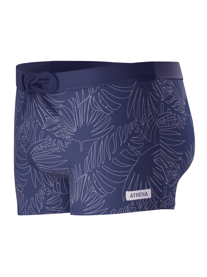 Boxer de bain homme Imprimé Surf Athena Bleu - Kiabi