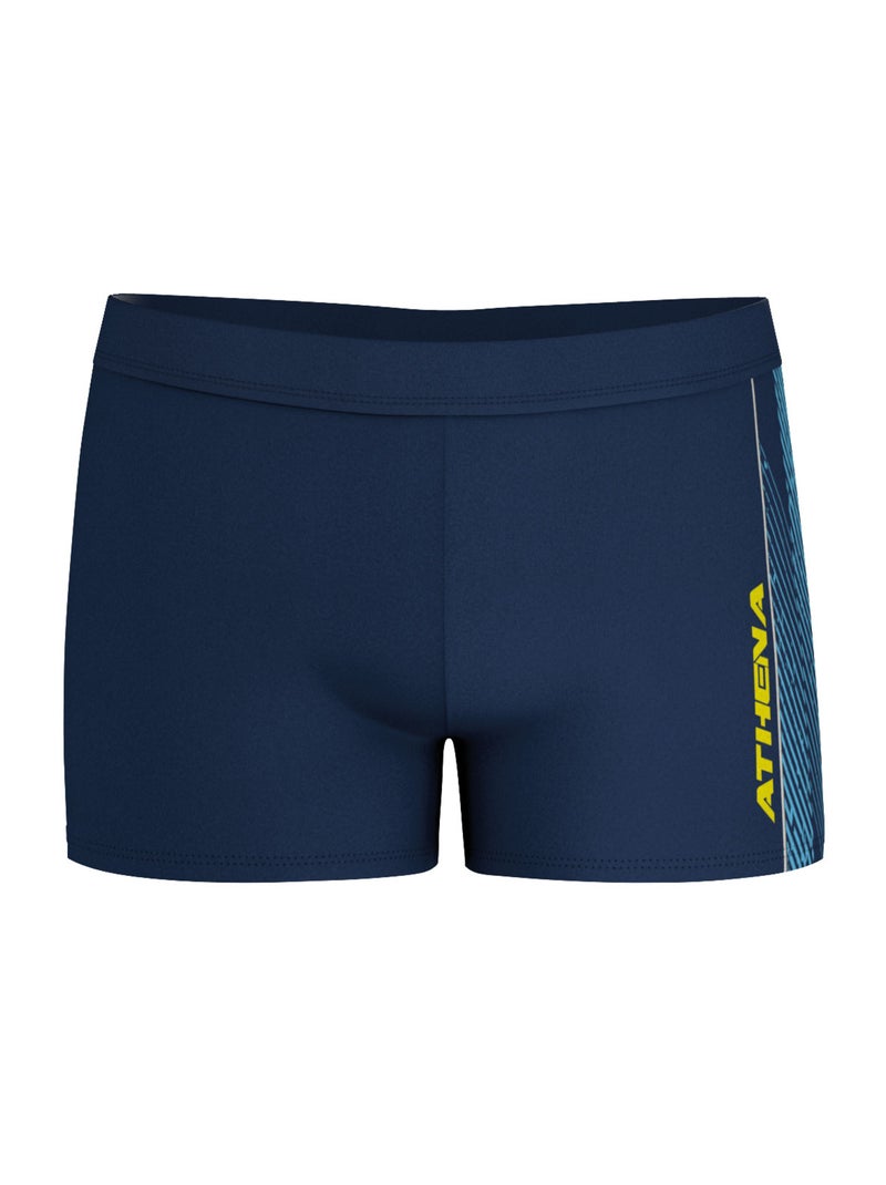 Boxer de bain homme Sport Construction Athena Bleu - Kiabi