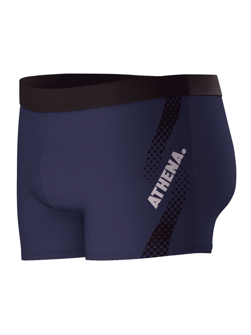 Boxer de bain homme Sport Construction Athena Bleu - Kiabi