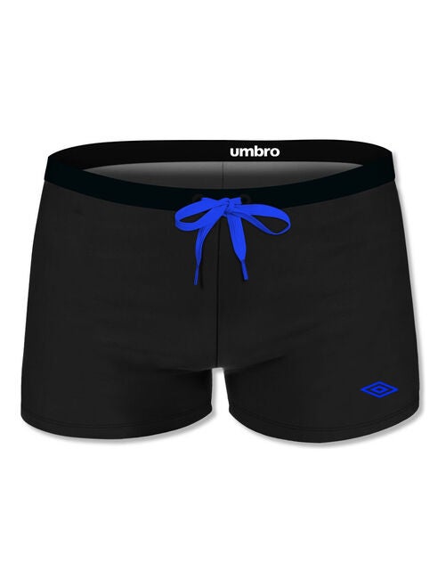 Boxer de bain homme uni avec logo rubber print Umbro - Kiabi