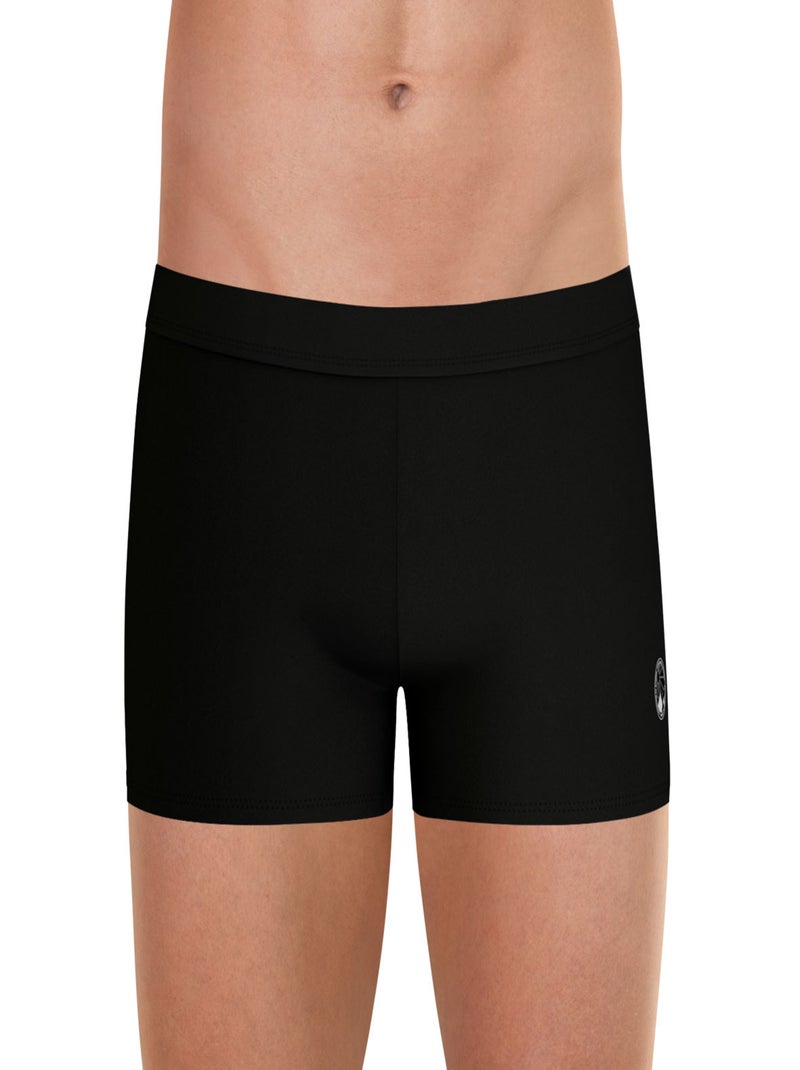 Boxer de bain homme Uni Traveler Athena Gris foncé - Kiabi