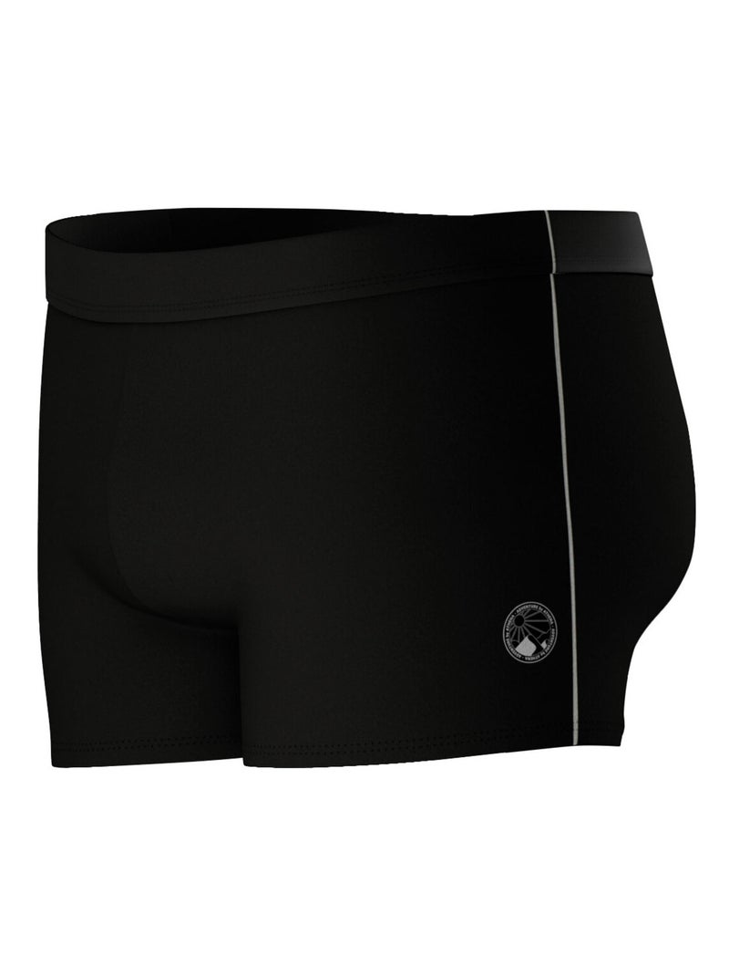 Boxer de bain homme Uni Traveler Athena Gris foncé - Kiabi