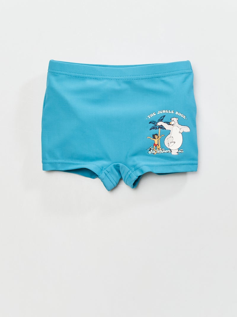 Boxer de bain 'Le livre de la jungle' 'Disney' Bleu - Kiabi