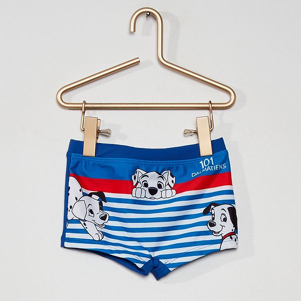 Boxer De Bain Les 101 Dalmatiens De Disney Bebe Garcon Bleu Rouge Kiabi 7 00