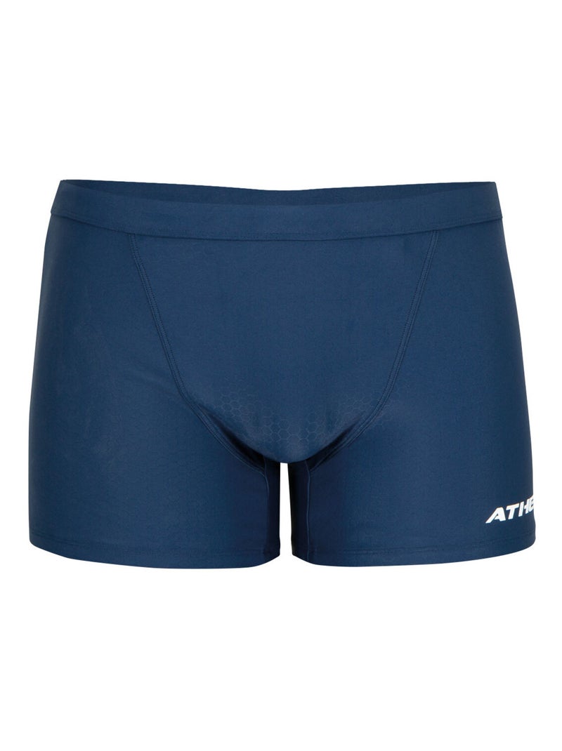 Boxer de bain long coupe en V homme Sport Technique Athena Bleu marine - Kiabi