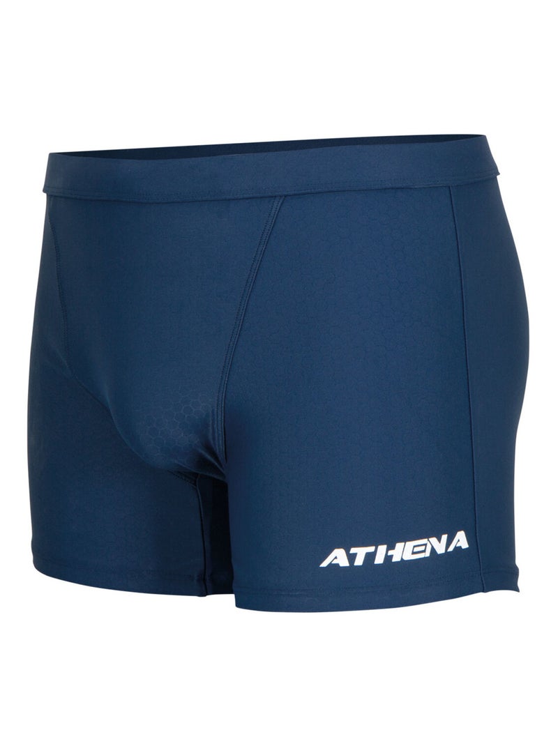 Boxer de bain long coupe en V homme Sport Technique Athena Bleu marine - Kiabi