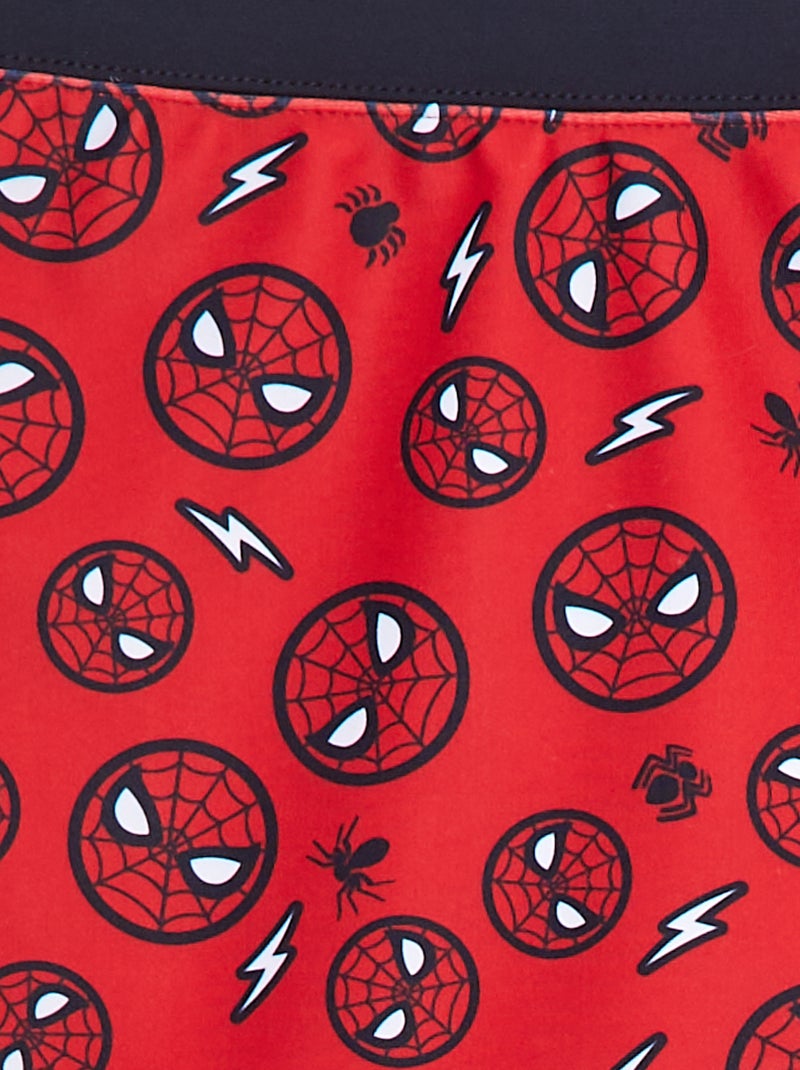 Boxer de bain 'Marvel' Rouge - Kiabi