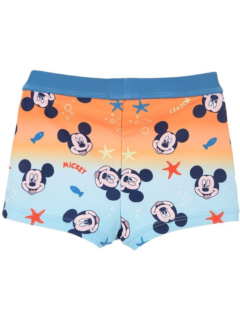 Boxer de bain mickey mouse| licence officielle Bleu - Kiabi