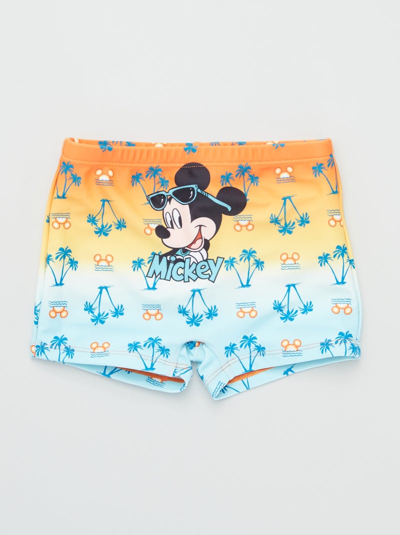 Boxer de bain 'Mickey' orange - Kiabi