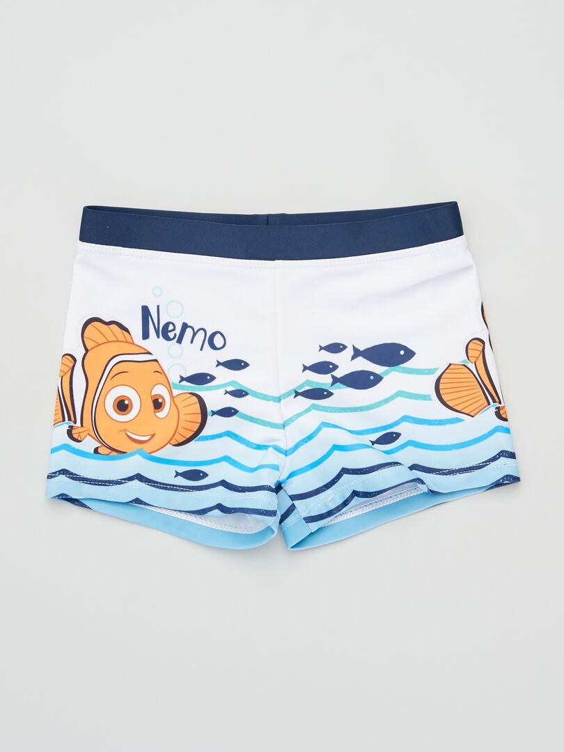 Boxer de bain 'Nemo' Blanc - Kiabi