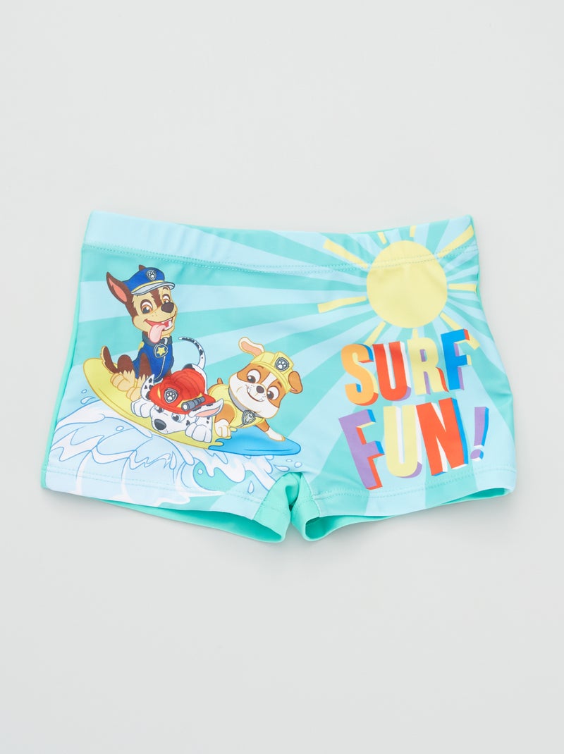 Boxer de bain 'Pat' Patrouille' vert - Kiabi