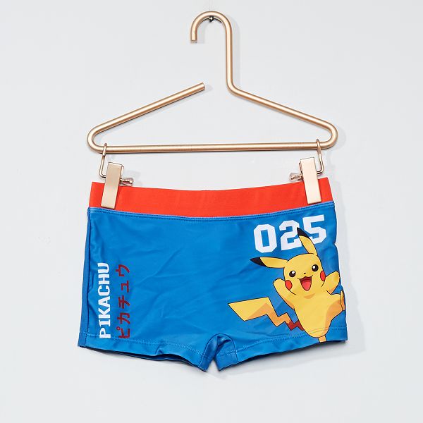 Boxer De Bain Pikachu Garcon Bleu Kiabi 9 00