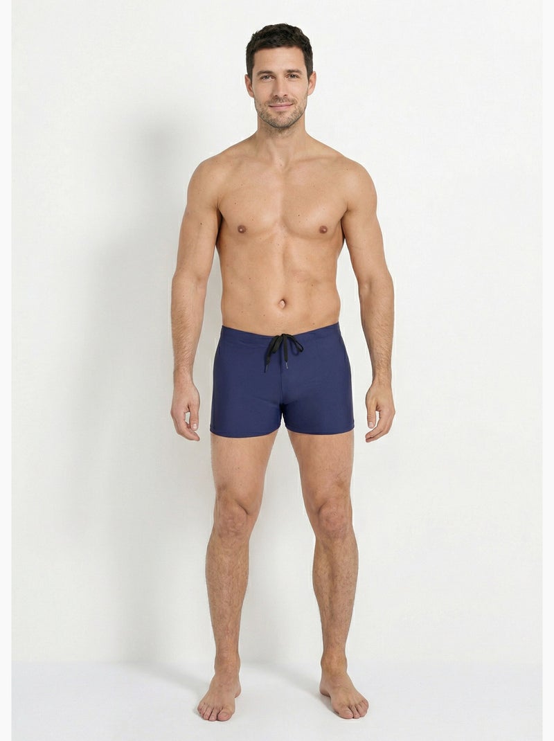 Boxer de bain piscine uni, essentiel - AFIBEL Bleu marine - Kiabi