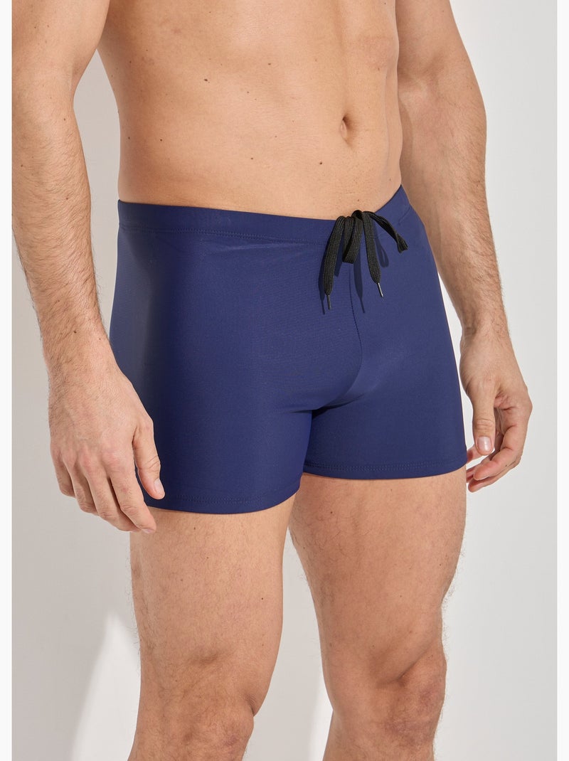 Boxer de bain piscine uni, essentiel - AFIBEL Bleu marine - Kiabi