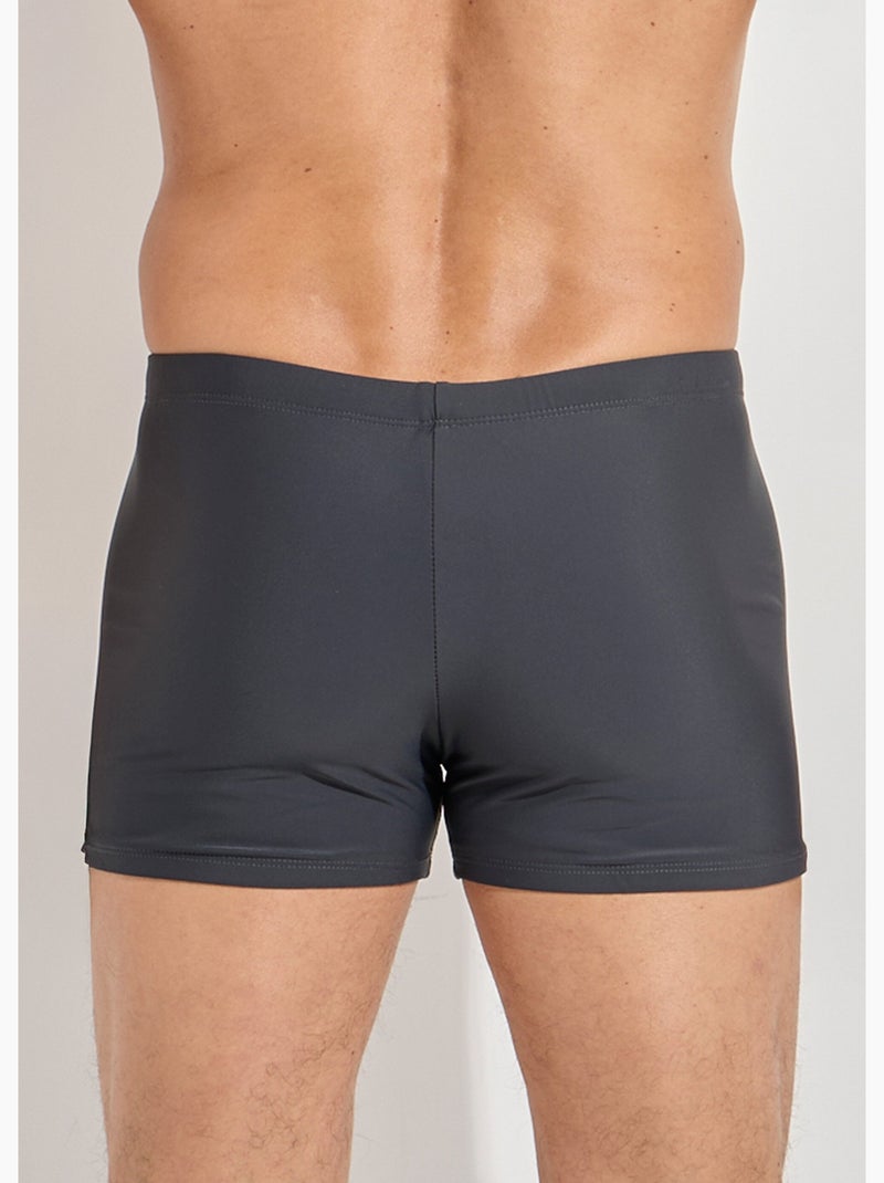 Boxer de bain piscine uni, essentiel - AFIBEL Gris - Kiabi