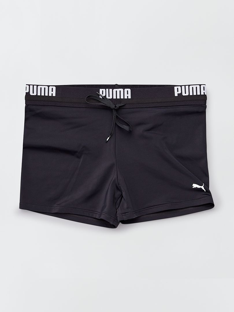Boxer de bain 'Puma' ceinture logo noir - Kiabi