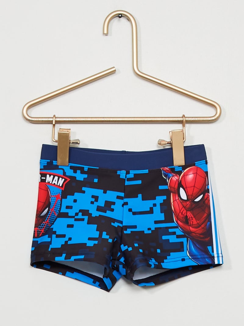Boxer de bain 'Spider-Man' bleu - Kiabi