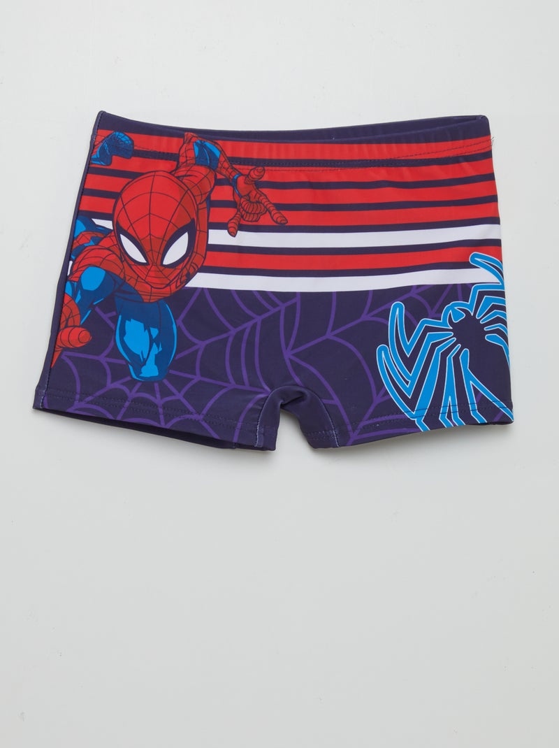 Maillot De Bain Spiderman - Boxer De Bain Enfant