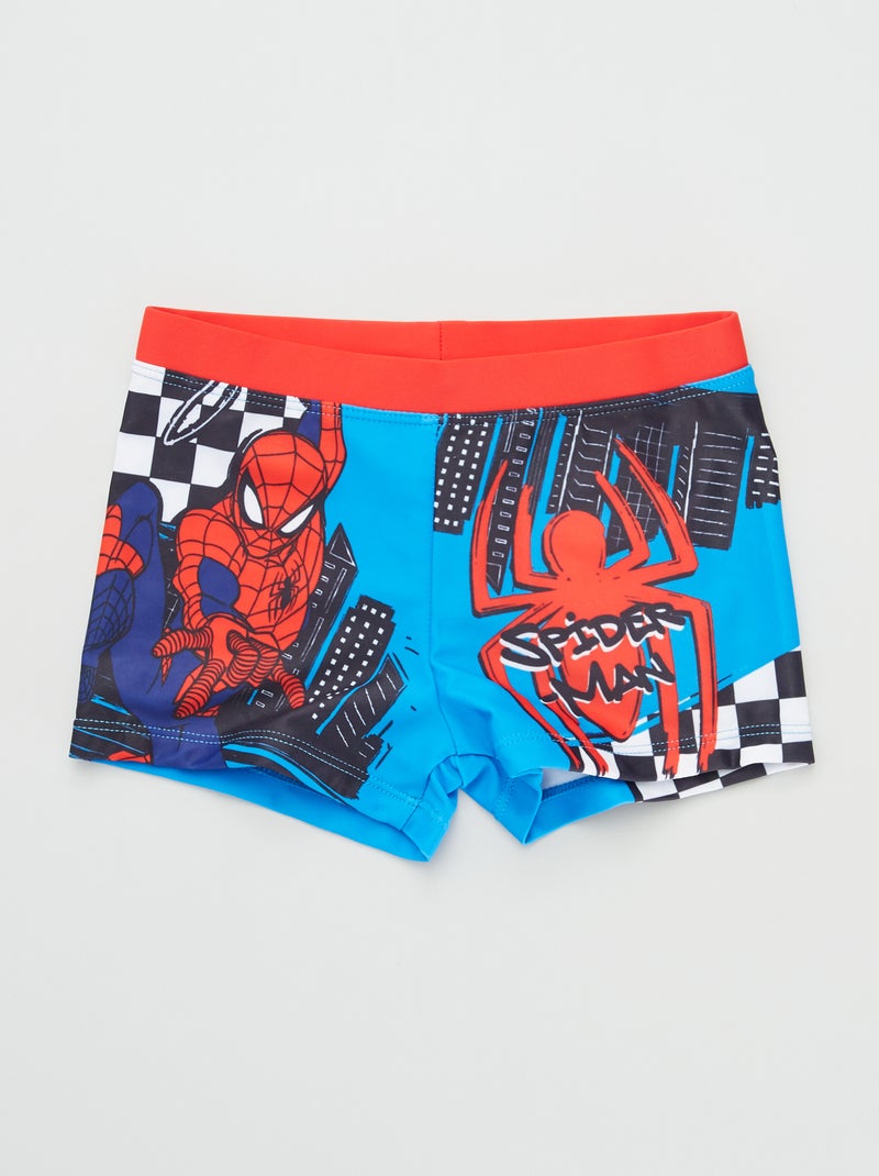 Boxer de bain 'Spiderman' bleu - Kiabi