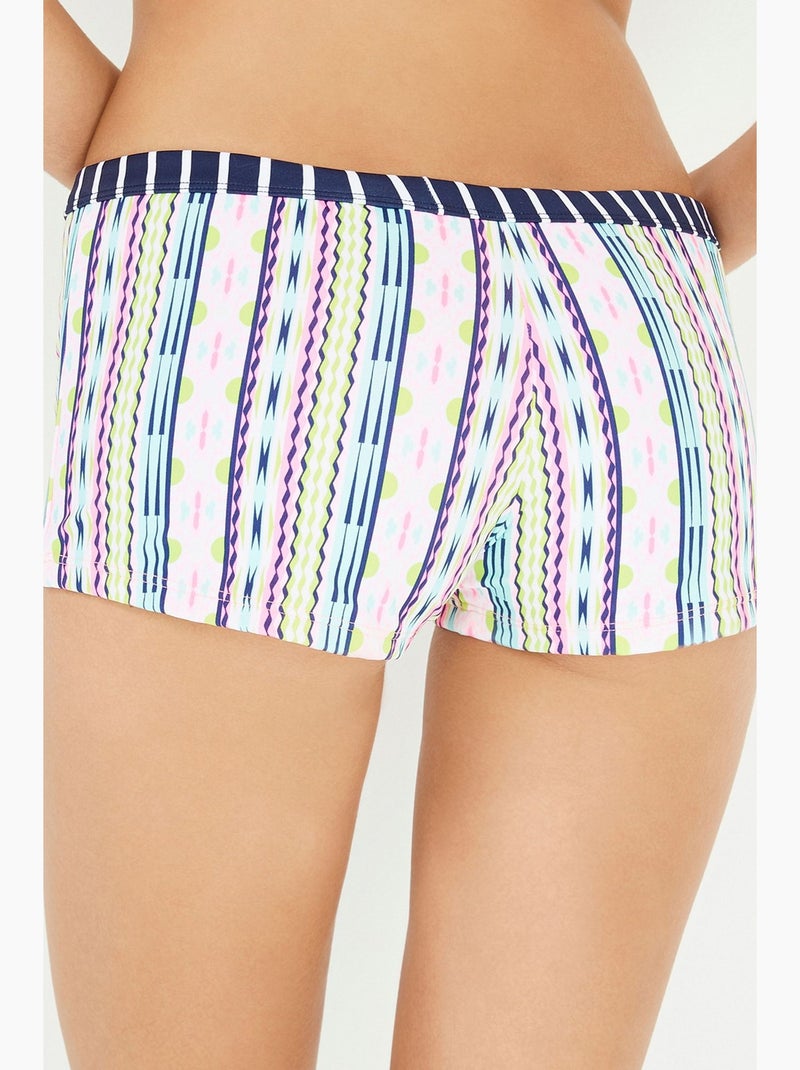 Boxer de bikini paradise bird penti Blanc - Kiabi