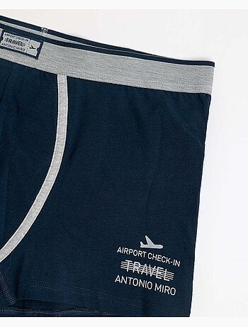 Boxer de voyage pour homme ANTONIO MIRO (boîte de 2 unités)