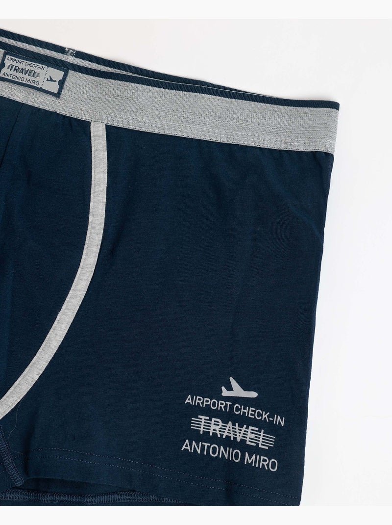 Boxer de voyage pour homme ANTONIO MIRO (boîte de 2 unités) Multicolore - Kiabi