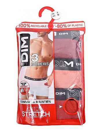 Boxer DIM Lot de 3