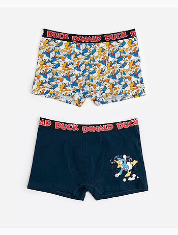 Boxer Disney Big Donald pour homme (lot de 2)