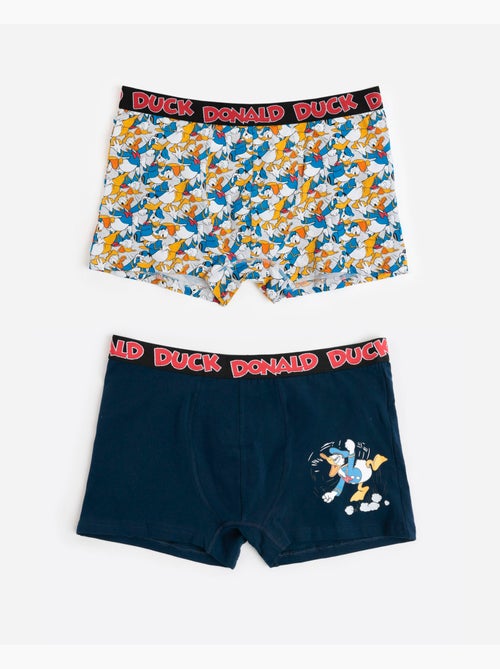 Boxer Disney Big Donald pour homme (lot de 2) - Kiabi