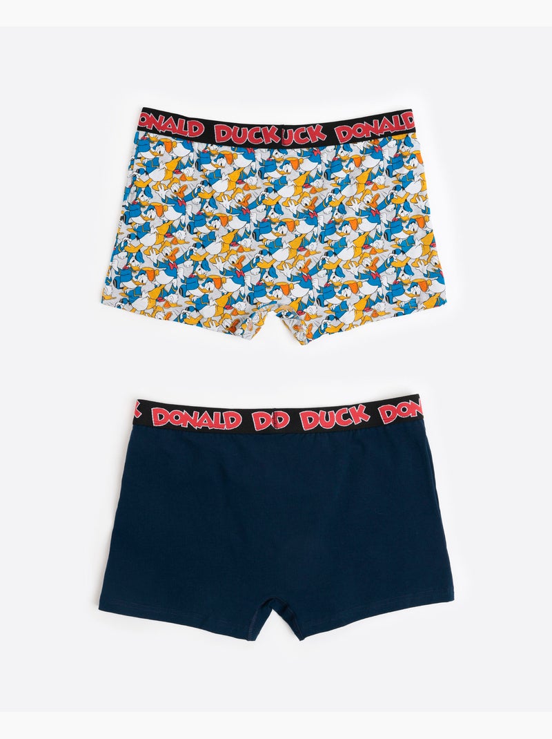 Boxer Disney Big Donald pour homme (lot de 2) Multicolore - Kiabi