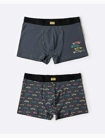 Boxer DIVER pour homme Motif voitures (boîte de 2 unités)