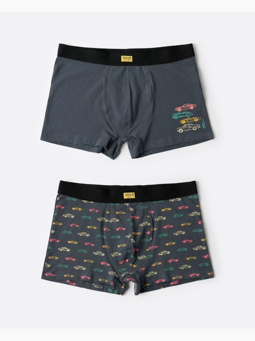 Boxer DIVER pour homme Motif voitures (boîte de 2 unités) - Kiabi