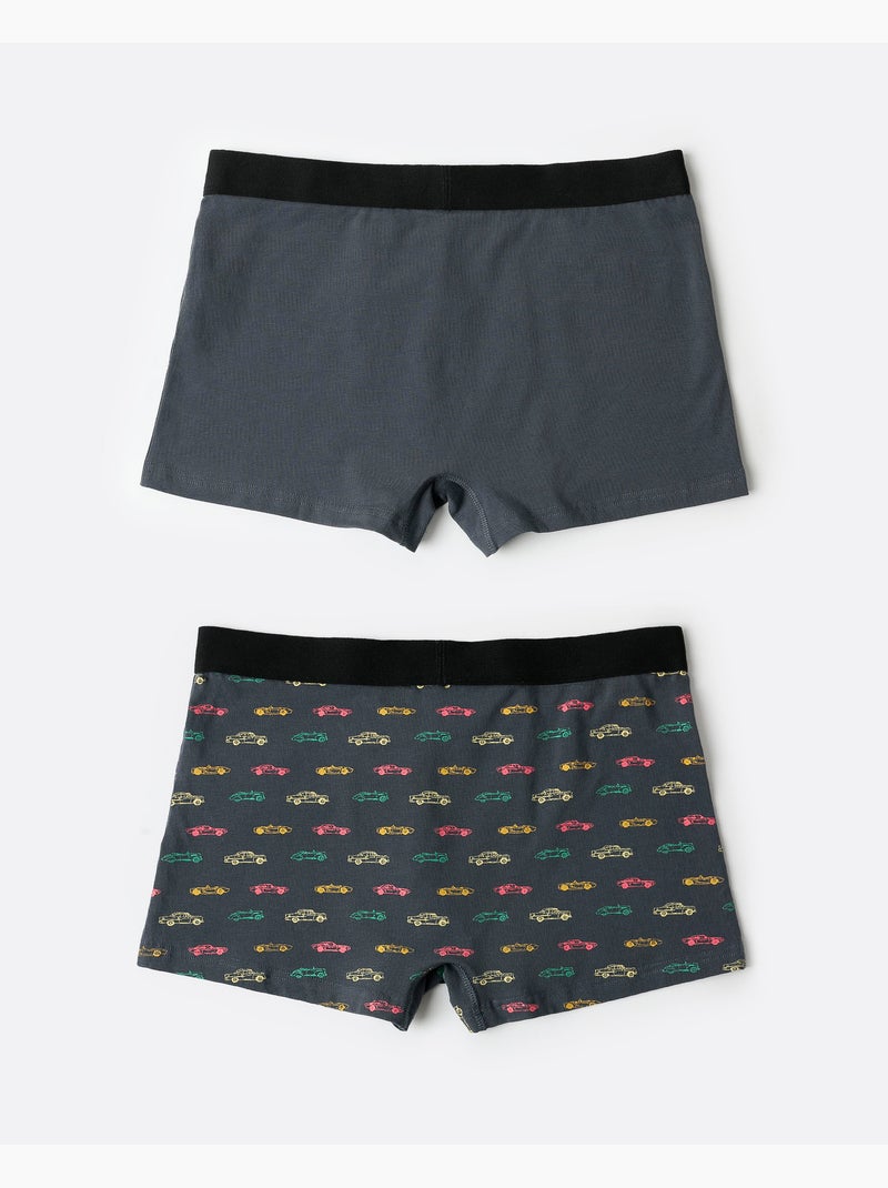 Boxer DIVER pour homme Motif voitures (boîte de 2 unités) Multicolore - Kiabi