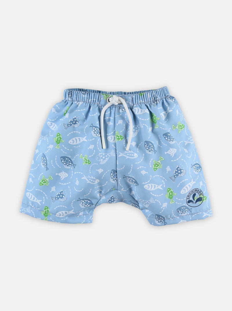 Boxer double protection Archimède Bleu - Kiabi
